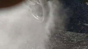 Замена резины на мото в ручную Много дыма!!!!!!!!!!