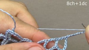 Два в одном! УЗОР без отрыва нити ВЯЗАНИЕ КРЮЧКОМ для начинающих EASY Pattern Crochet for beginner