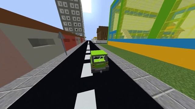 ОБЗОР БОЛЬШОЙ КАРТЫ В МАЙНКРАФТЕ! | Карта города в minecraft