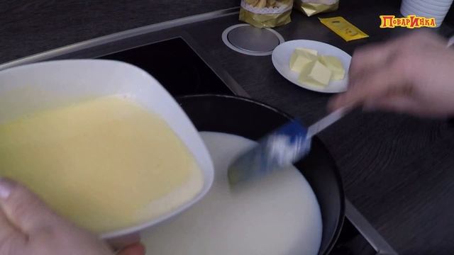 Детский Наполеон. Покажу секрет моего крема для любого Наполеона. смотреть онлайн