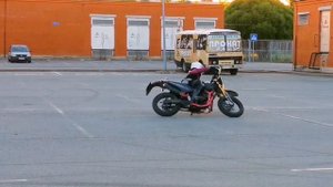 Baltmotors Motard 200 motoGymkhana.