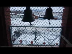 На колокольне храма Рождества Христова в п. Усть-Урень смонтирован электронный звонарь