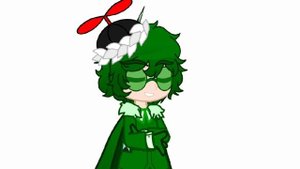 клип "зелёные очки"