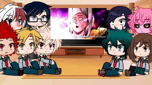 BNHA REACCIONA AL RAP DE SAITAMA VS GAROU CÓSMICO -- (Especial de Navidad) смотреть онлайн