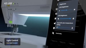 Обзор компьютерной швейной машины Juki HZL-UX8 Kirei