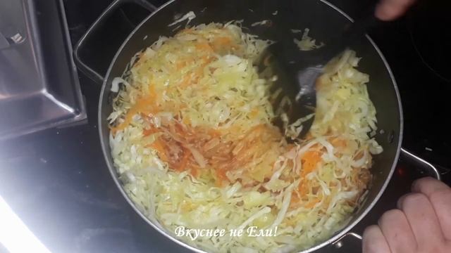 Такой вкуснятины вы еще не ели!!! Тушеная капуста с Краковской колбасой!