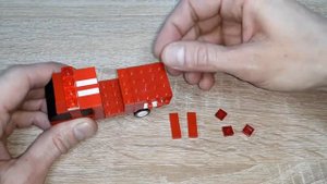 Пожарная лего машина. Инструкция лего машины