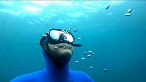 Freediving wreck 'Torpedo boat', cape 'Meganom'