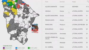 CHUVAS NO ESTADO DO CEARA Atualizado 25 02 2024