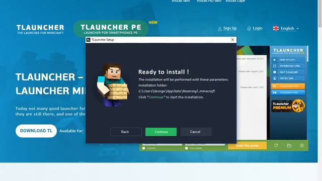 cum sa descarci Minecraft Tlauncher primul meu tutorial #1 смотреть онлайн