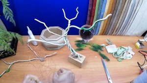 Как сделать искусственное дерево "бонсай" своими руками. Первая часть.