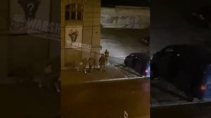 Во Львове военкомы поздно вечером пытались провести жесткое задержание мужчины.