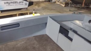 Продолжаем  сборку лодки 460 из ПНД