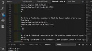 TypeScript 023   Exercise 3