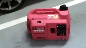 Запуск генератора EUROPOWER EPSi2000.