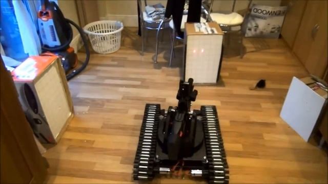 Страйкбольный робот. Передвижная турель. смотреть онлайн