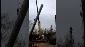 Демонтаж трубы 30 м