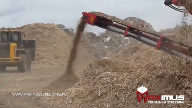 Сортировочное оборудование (первичные грохоты) Maximus для рециклинга