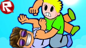 НАКАЗАЛ ОПАСНОГО КАЧКА! - Симулятор КАЧКА ИЛИ СИЛАЧА В РОБЛОКС Игровой Летсплей от Джоинт геймс