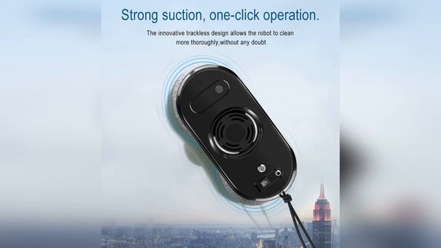 Робот пылесос для мытья окон PhoReal FR S60 с функциями мощное всасывание, защита от падения, диста смотреть онлайн