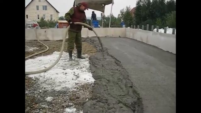 Монолитная заливка полистиролбетона