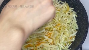 Простой рецепт пирожки с капустой в духовке!