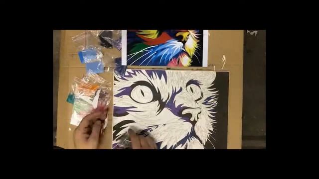 Картины цветным песком смотреть онлайн