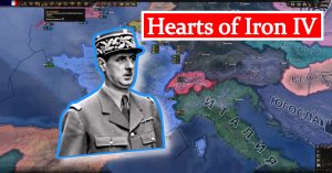 Hearts of Iron IV. Челлендж выжить за Францию.