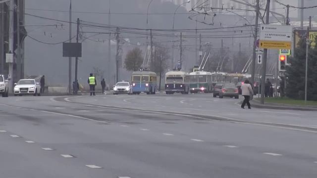 Праздник московского троллейбуса в столице