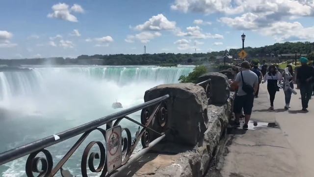 Niagara Falls-2020 Ontario Canada . Ниагарские водопады, Канада смотреть онлайн