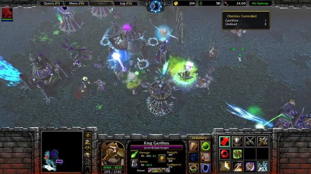 Warcraft 3: Garithos Campaign 09 - Wrath of the Lich King