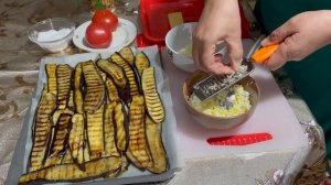 РУЛЕТЫ из БАКЛАЖАНОВ с двумя разными начинками !!! Очень вкусно!