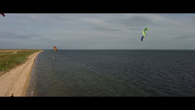 Кайтсерфинг в мае. Dji mini2. Как это было в этом году