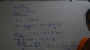 Scholarship 5th Std Mathematics - Unit 32 Area