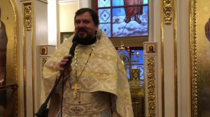 Проповедь в Неделю перед Рождеством Христовым, святых отец. Священник Владимир Чебышев