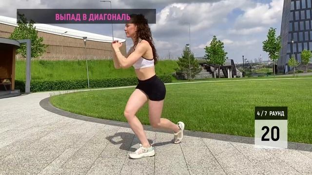 Как накачать НОГИ и ПОПУ. Упражнения для СТРОЙНЫХ ног и ПОДТЯНУТОЙ попы. Стоя и без оборудования смотреть онлайн