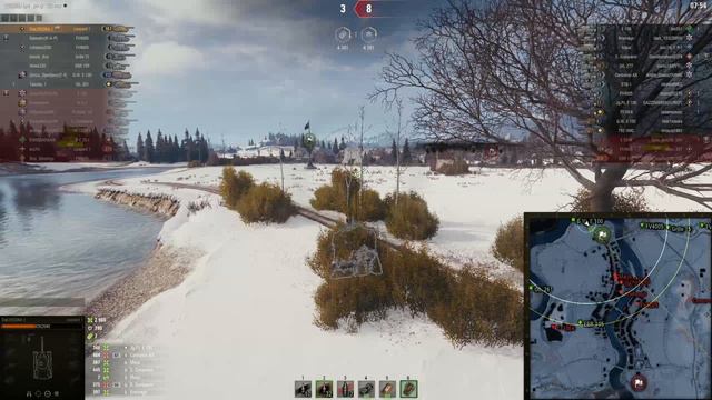 LEOPARD 1 WoT Эпический бой и Печальный Финал #sh8riffs