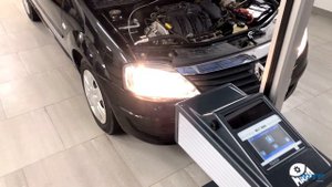 Матричные модули MTF LIGHT с функцией поворота в Renault Logan