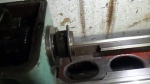 Токарный станок 1Б61 (Промежуточный этап разборки.)