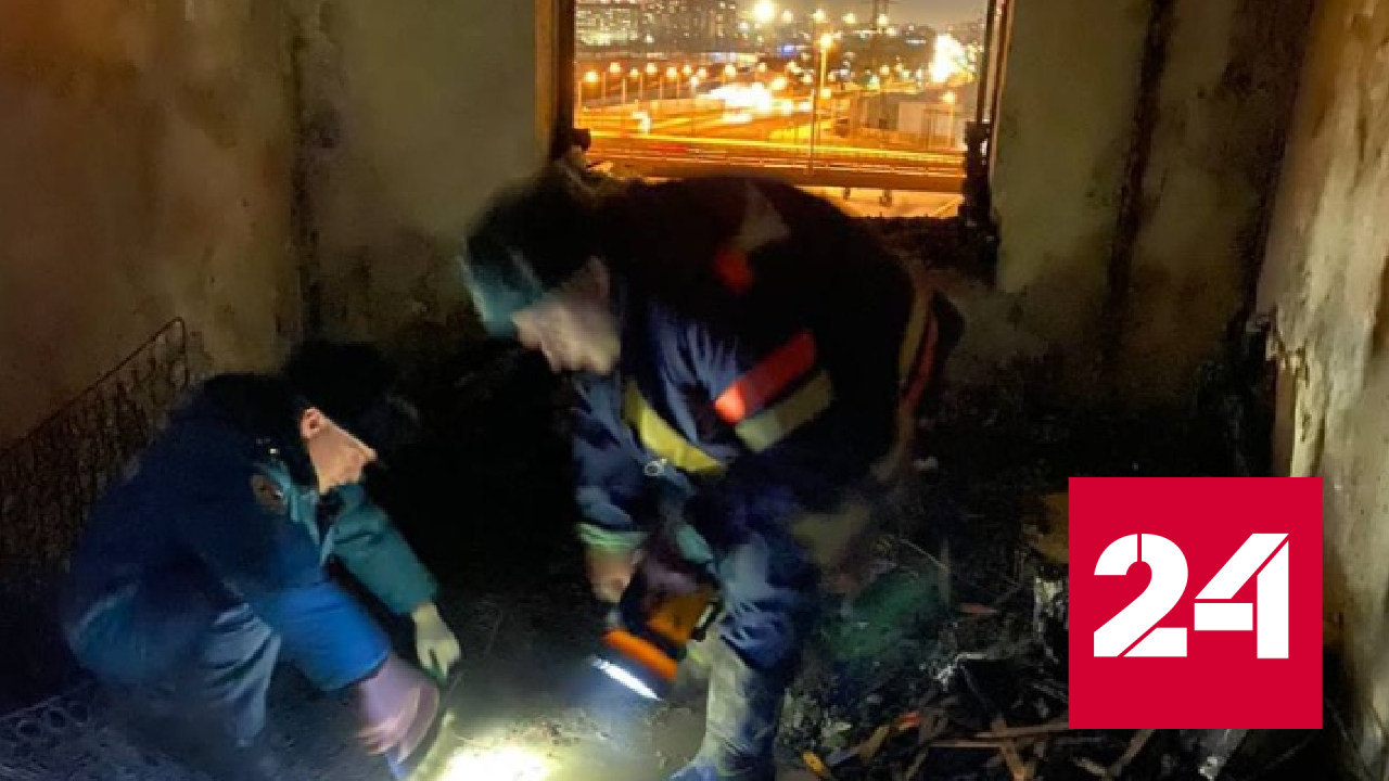 Мать и дочь погибли при пожаре в общежитии Красноярска - Россия 24