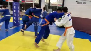 Дзюдо учикоми (зацеп изнутри под разноимённую ногу). Judo Uchi Komi ( O Uchi Gari) ORTUS.KZ