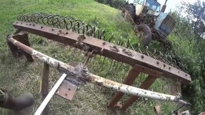 самодельные грабли для мотоблока