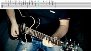 КИНО - Когда Твоя Девушка Больна | Разбор без баррэ | Tabs | Аккорды #кино #викторцой