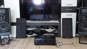 Onkyo Amplifier A-9310 JBL LX-44