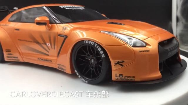 GT Spirit 1:18 LB Nissan GTR R35 GT742 смотреть онлайн