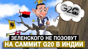 Зеленского не позовут на саммит G20 в Индии