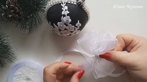 ЛОМАЕМ СТЕРЕОТИПЫ! ПОТРЯСАЮЩИЕ ЧЕРНО-БЕЛЫЕ ЁЛОЧНЫЕ ШАРЫ//ИДЕИ ДЕКОРА К НОВОМУ ГОДУ И РОЖДЕСТВУ