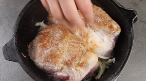 Нежнейшая Запеченная свинина в луке