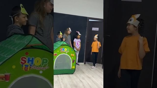 Летний лагерь. Театральная постановка "Теремок" на английском языке. смотреть онлайн