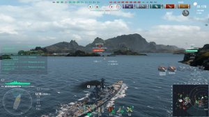 Советский линкор Владивосток.Морской бой-3.Игра World of Warships